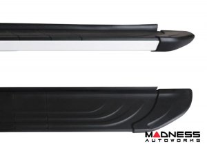 Jeep Renegade Side Steps - APA Running Boards - Black / Aluminum (2015 - 2024)